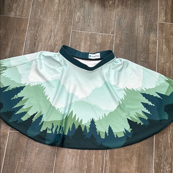 Paola's Pixels Adventure Landscape Skater Skirt M - Picture 7 of 9